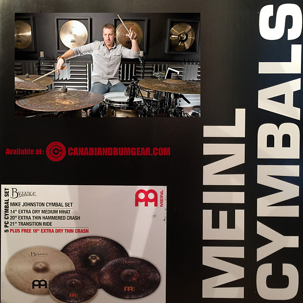 Mike johnston cymbal shop pack