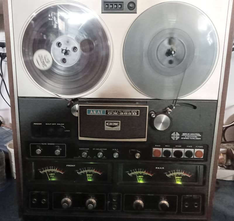 Akai GX-280D-SS Reel-To-Reel Recorder Player Deck (HAS RECORDING ISSUE