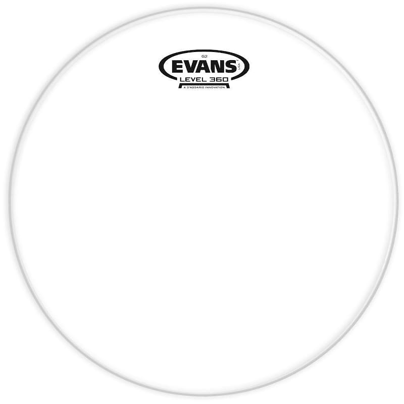 Evans G2 Clear Drum Head, 12 Inch image 1