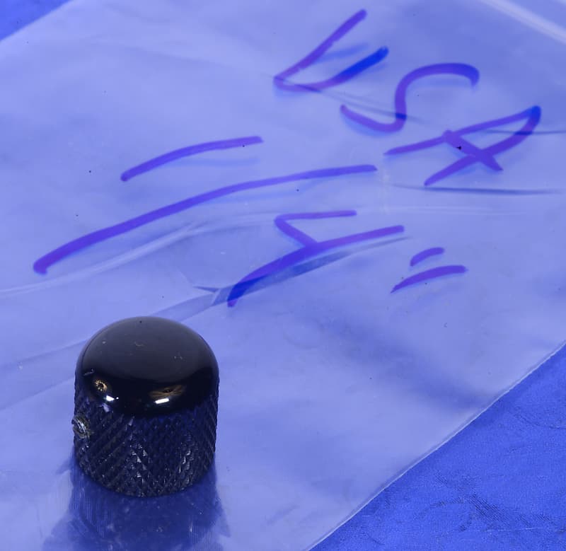 Generic (Schecter?) Tele Style Knob With Fine Knurling For Reverb
