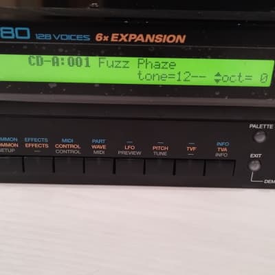 Roland XV-3080 with 4 expansion boards