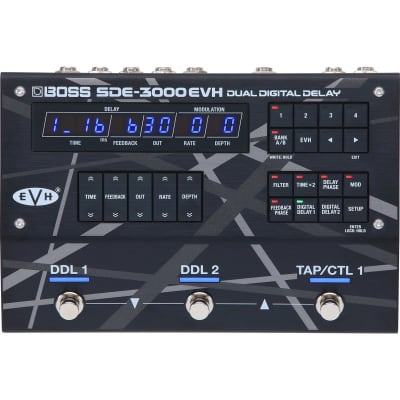 Boss SDE-3000EVH Dual Digital Delay | Reverb