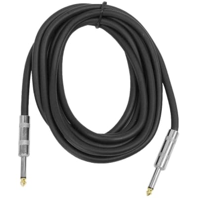 Seismic Audio - (2 Pack) 10 Foot 1/4" to 1/4" Speaker Cables - PA DJ Patch Cords image 2