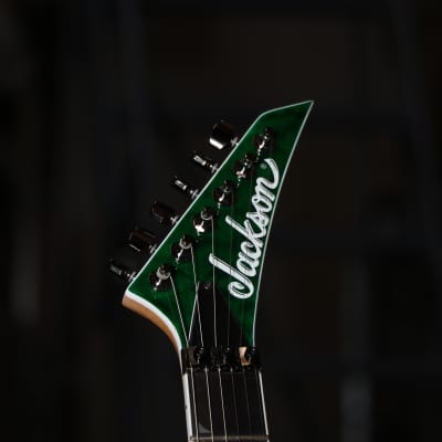 Jackson Pro Series Soloist SL2Q MAH, Ebony Fingerboard, Transparent Green image 11