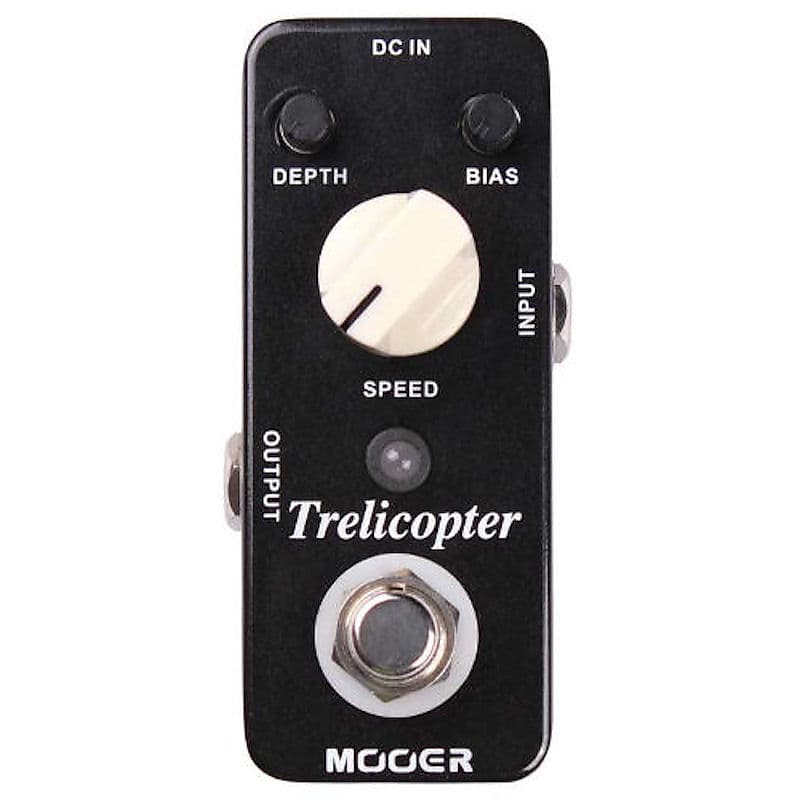 Mooer Trelicopter Optical Tremolo MICRO Pedal True Bypass New image 1
