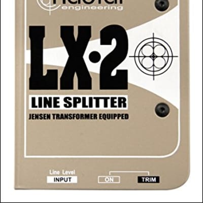 Radial LX2 2-Channel Balanced Line Splitter W Isolation image 2
