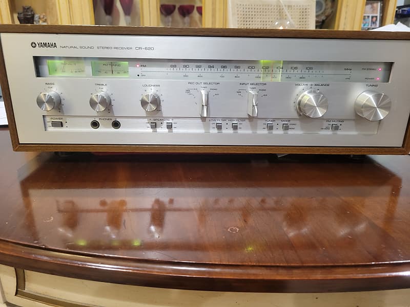 Yamaha Cr-620 Stereo Receiver-Recapped and serviced!  			