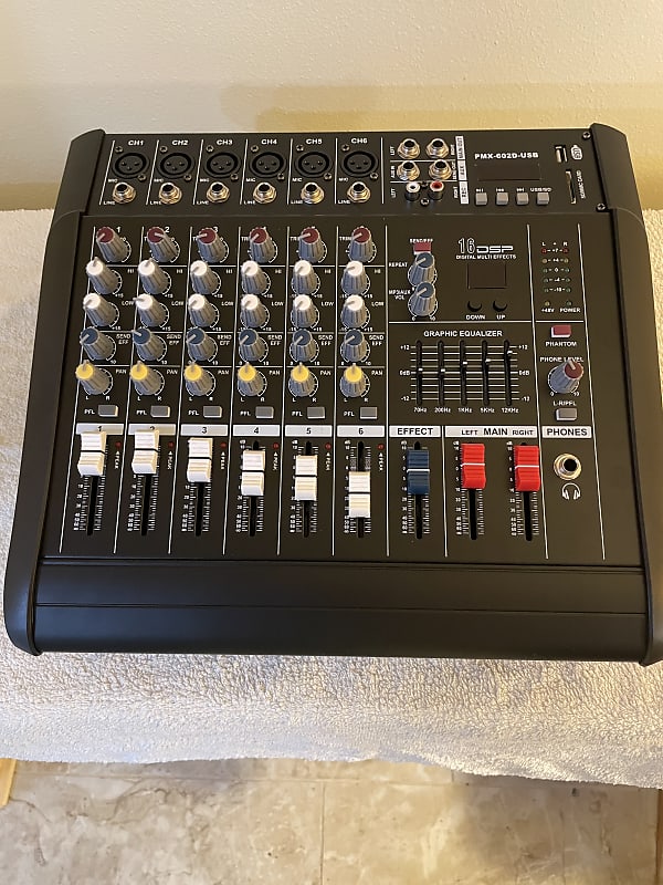 PMX 602D Powered Mixer