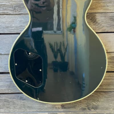 Burny RLC-80 Les Paul custom 1980s Black Rare japan made