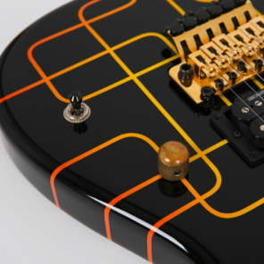 Charvel USA Custom San Dimas Schematic Graphic Unique Design Electric Guitar image 22