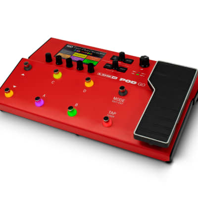 Line 6 Pod Go Limited Edition Red - Multi Effects Processor image 5