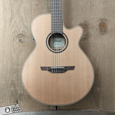 Takamine TSP148NC NS Thinline Nylon Acoustic-Electric Natural Satin w/ Case image 1