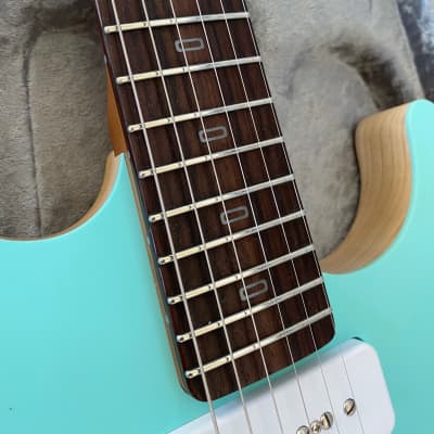 PJD Guitars Woodford Hybrid 2021 Sea Foam Green (New Condition) image 11