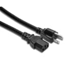 Hosa PWC-415 3-Prong to IEC Power Cable - 15 feet