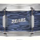 Pearl PSD1455SEC767 President Series Deluxe 14" x 5.5" Snare Drum, Ocean Ripple