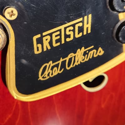 Vintage 1972 Gretsch Super Chet Autumn Red OHSC & Hang Tag image 10