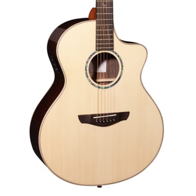 Faith FNCEHG3 HiGloss Neptune Baby Jumbo Electro Acoustic Guitar for sale