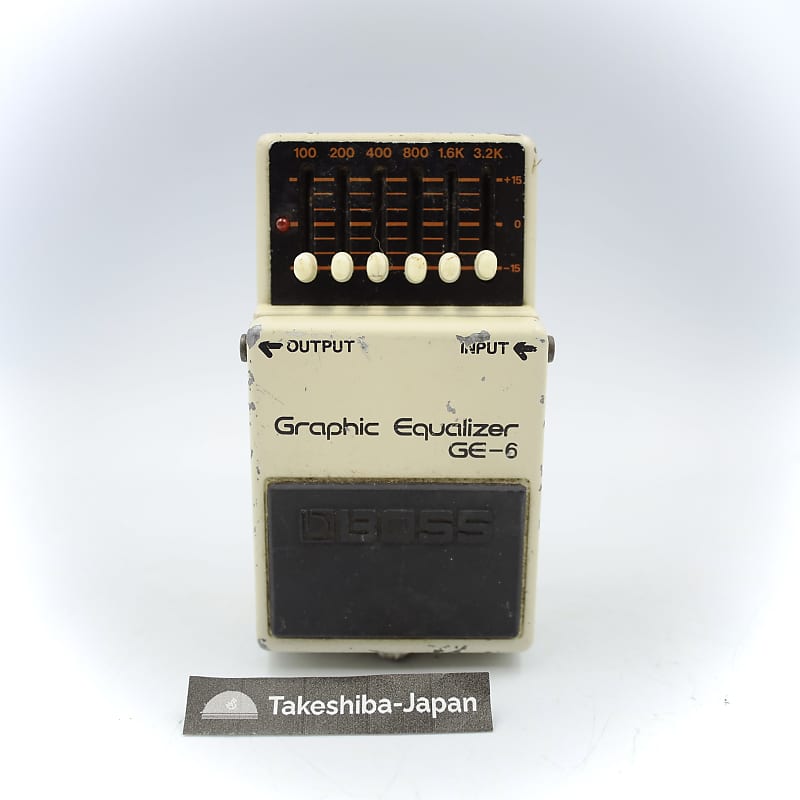 BOSS  Graphic Equalizer  GE-6　ヴィンテージ Boss GE-6 Graphic Equalizer | Reverb Canada