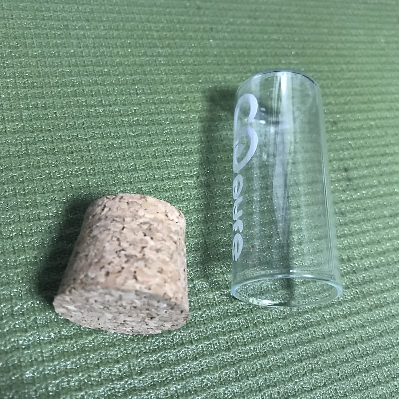 Glass Bottle Slide with Cork Stand Reverb