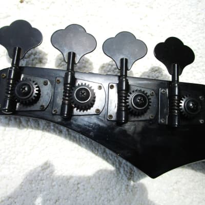 Lotus Electric Bass Guitar, 1987, Korea, Made By Samick,  P & J  Pu's, Nice             Pickups, image 11