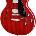 Guild Guitars Starfire I DC Semi-Hollow Body Electric Guitar, Cherry Red, Double-Cut w/stop tail, Newark St. Collection
