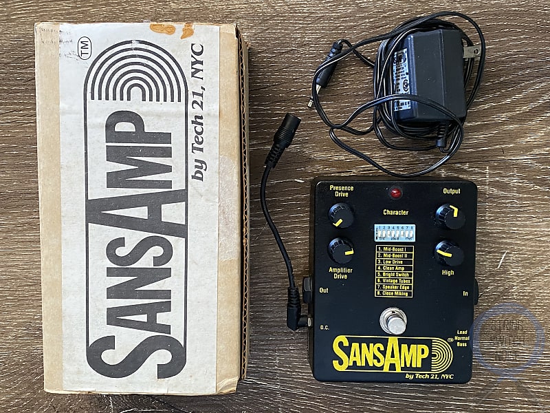 Tech 21, SansAmp, Original (not reissue), Vintage 1989, Original