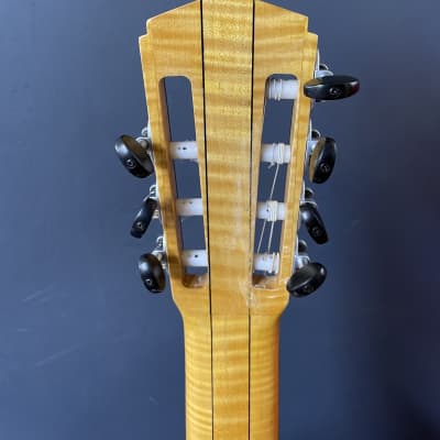 John Morton 7-String Classical Resonator Guitar 2013 Nickel Plated image 9