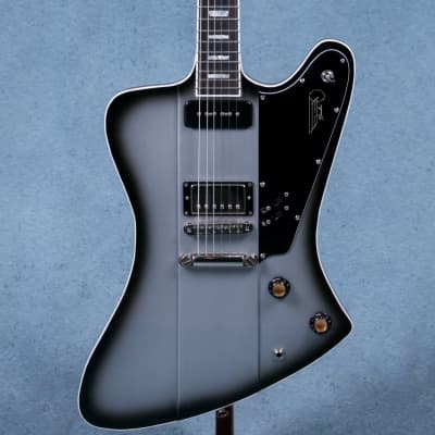 Kauer Banshee Custom 1 Of 1 Electric Guitar w/Mono Bag - Silverburst - Preowned-Silverburst for sale
