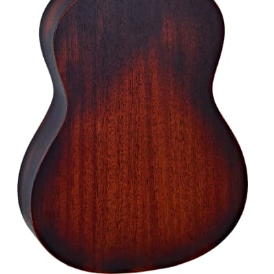 Ortega Private Room Cedar Top Nylon String Acoustic Guitar Distressed DSSUITE-E image 3