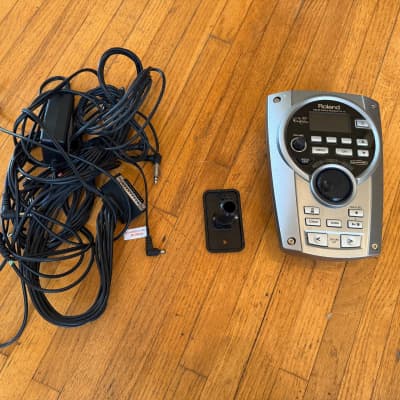 Roland TD-15 V-Drums Sound Drum Module w/Mount, Power Supply & Wiring Harness