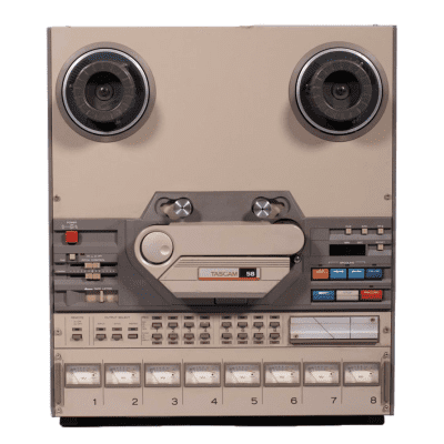 TASCAM 58 Pro Serviced 8 Track Open Reel 1/2 Recorder TEAC