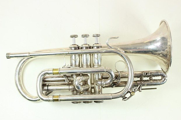 Bach Stradivarius Model 184 Shepherds Crook Cornet NICE | Reverb