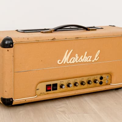 1979 Marshall JMP 2203 Master Model Mk2 Lead 100 Watt Fawn Vintage Tube Amp Head
