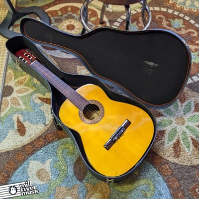 Hohner HG-13 Vintage Classical Acoustic Guitar Natural w/ Chipboard Case imagen 12