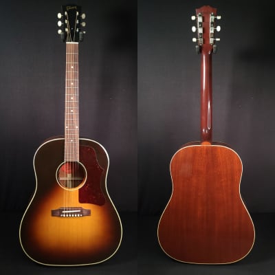 Gibson J45 50's Original Sunburst Acoustic Guitar with Pickup, Hardshell Case image 3