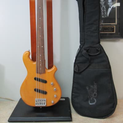 80's Jaydee  Supernatural Celeste   5 String Fretless Bass Guitar  - Natural for sale