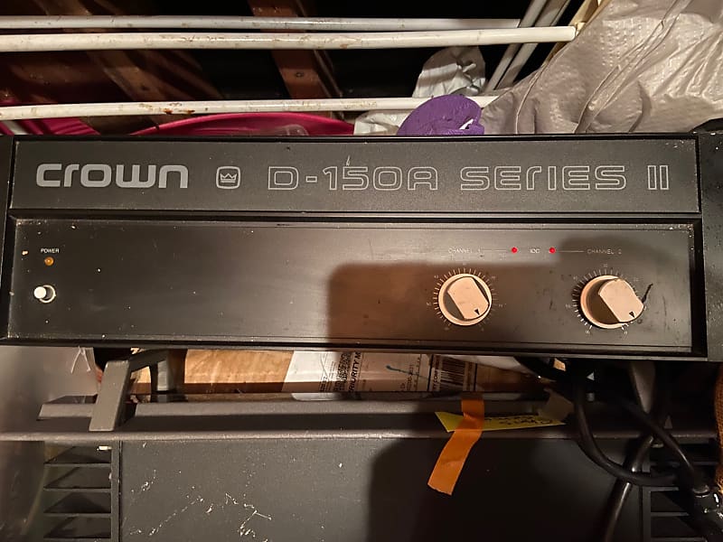Crown D150 series ii Power Amp Reverb