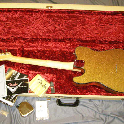 Fender Masterbuilt Buck Owens Telecaster 2006 GOLD sparkle - Check binding image 2