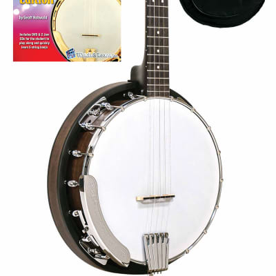 Gold Tone CC-BG Beginners Bluegrass Cripple Creek Banjo Starter Package w/Gig Bag image 1