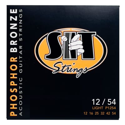 SIT Strings P1254 Phosphor Bronze Acoustic Strings image 1
