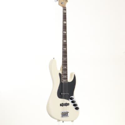 Fender USA American Deluxe Jazz Bass N3 Pickups Alder Olympic White [SN US10129865] (03/20) image 8