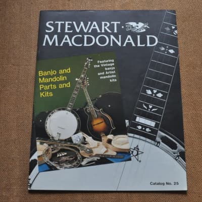 Stewart Macdonald vintage catalog booklet brochure. 1984 for sale