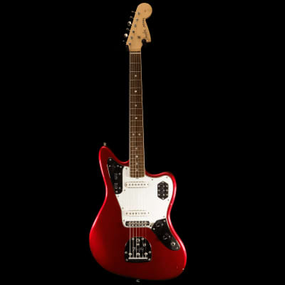 Fender 2012 American Vintage AVRI 65 Jaguar Guitar, Red, Pre-Owned image 3