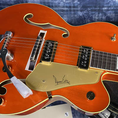 NEW! 2023 Gretsch G6120DE Duane Eddy Signature Hollow Body with Bigsby - Desert Sunrise Lacquer - Authorized Dealer - In-Stock! G02849 - Only 7.1lbs for sale