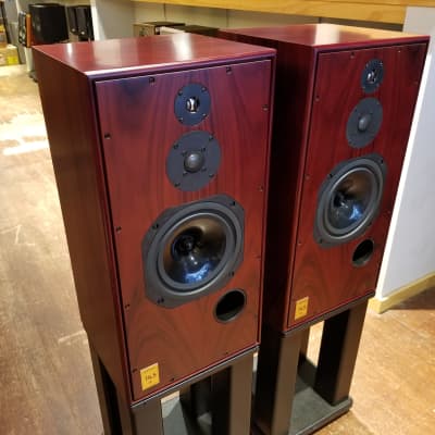 Harbeth Super HL5 Plus Rosewood Speakers w/ Boxes & Certificate Fantastic Sound - Store Demos image 4