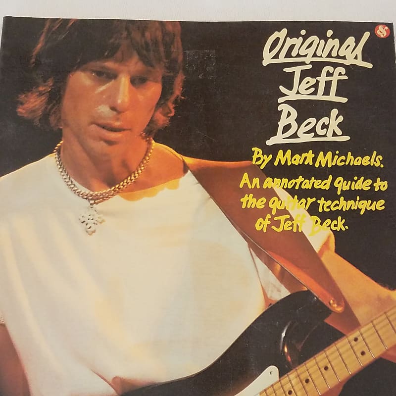 ORIGINAL JEFF BECK book by Mark Michaels | Reverb