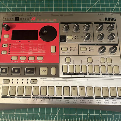 Korg Electribe-R ER-1 Rhythm Synthesizer 2000s Silver