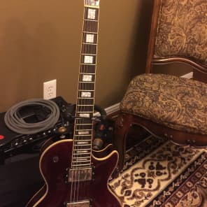 Epiphone Les Paul Custom Pro (zZounds Special Edition 2013 Wine Red image 2