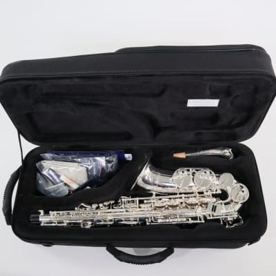 値下げRetroRevivalModernLine Alto 7（.85）美品 Selmer Model SAS711S Professional Alto Saxophone in Silver