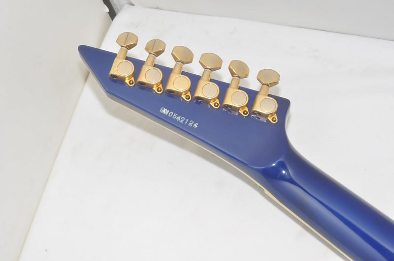 ESP Grass Roots G-HR-43QM See Thru ESP Blue Ref No.6401 | Reverb